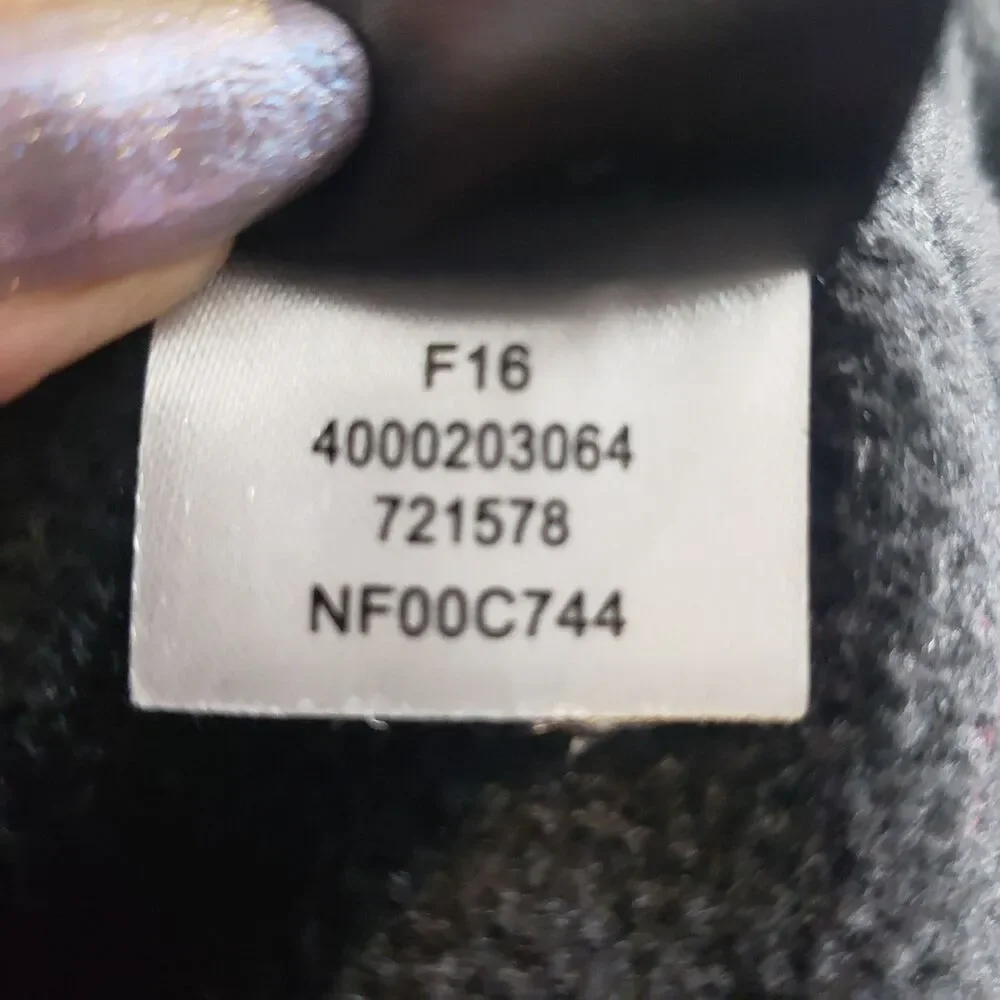 The North Face United States Secret Service Quarter Zip Front Sweatshirt Size L